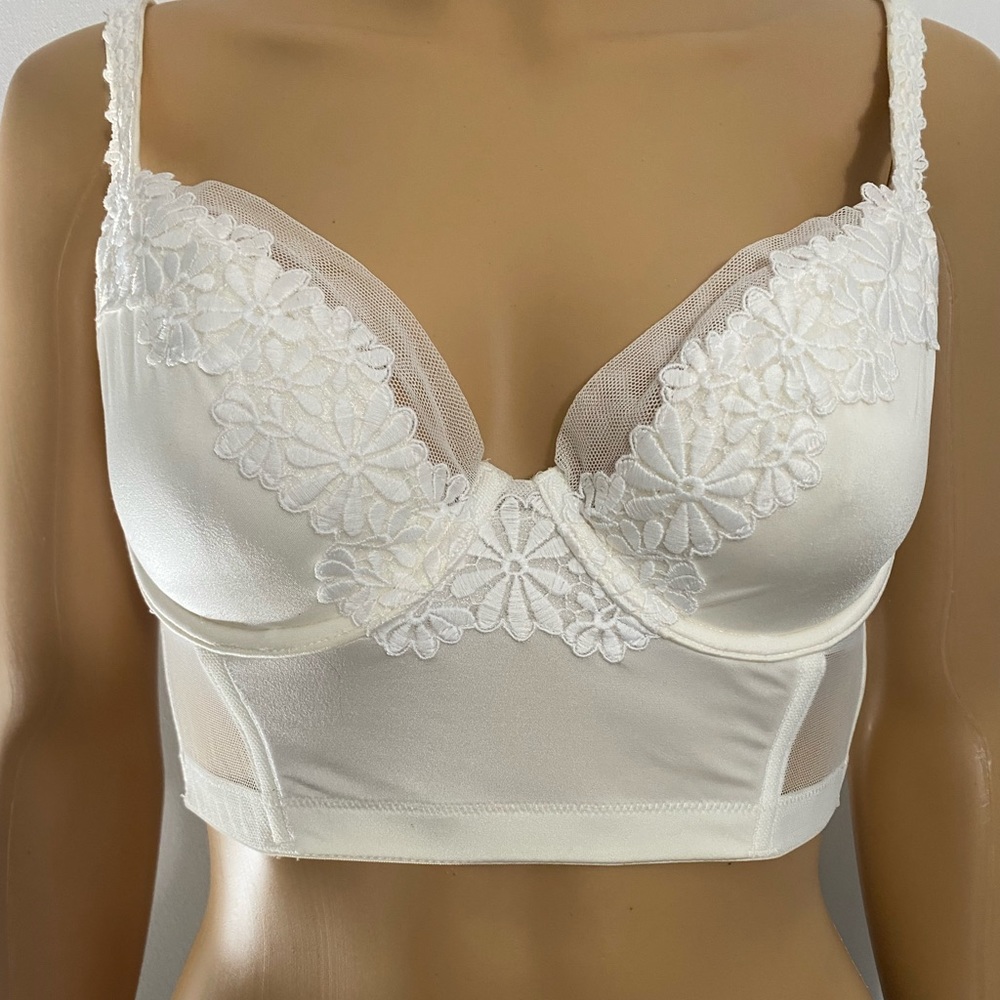 Satin White Victoria Secret Bra